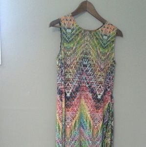 scoop neck maxi  dress. 84